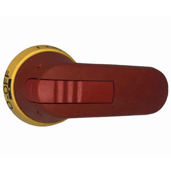 Manopla Chave Seccionadora Weg Rfw 160a Haste 95mm Vermelha