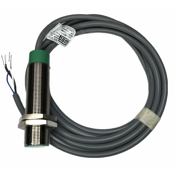 Sensor Indutivo Faceado Metálico 18mm Pnp Na/nf 10-30vcc Weg