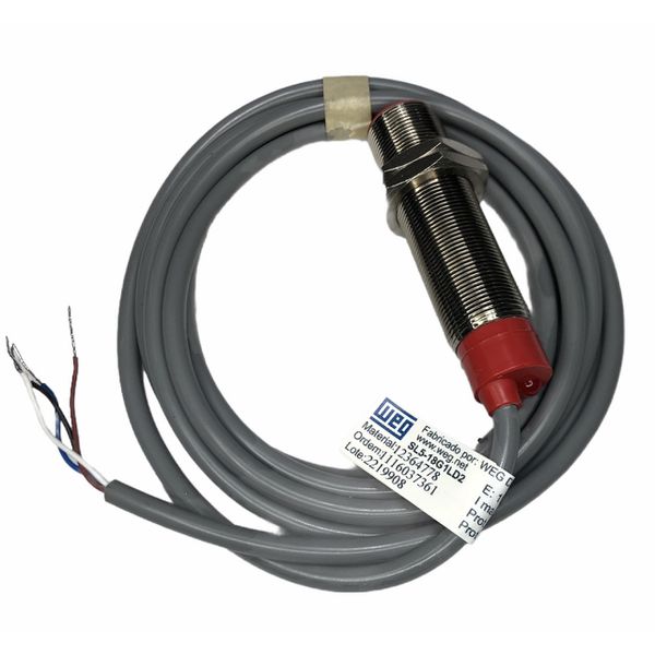 Sensor Indutivo Faceado 18mm Na+nf Npn 10-30vcc Sl5-18g1ld2