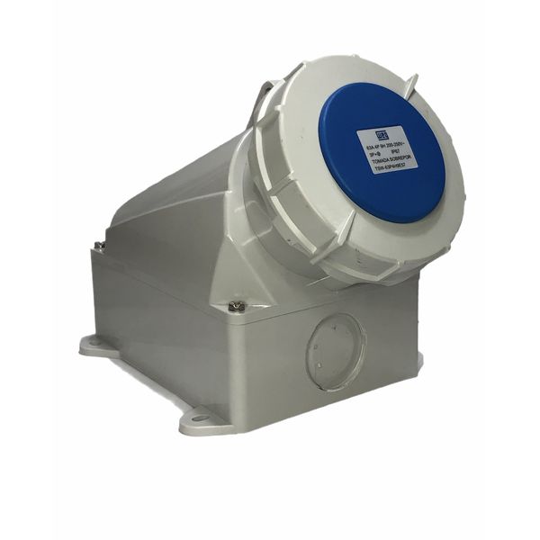 Tomada Sobrepor 3p+t 63a 9horas Azul 220-250v Tsw-63p4h9e57