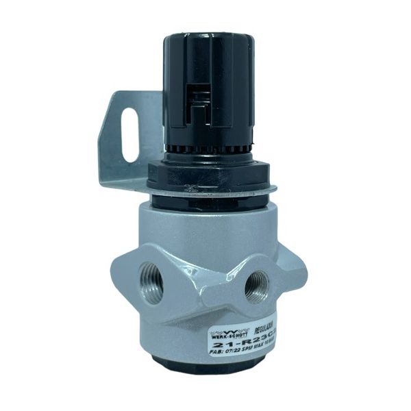 Regulador De Pressão De Ar Comprimido Werk 1/4 C/ Manometro