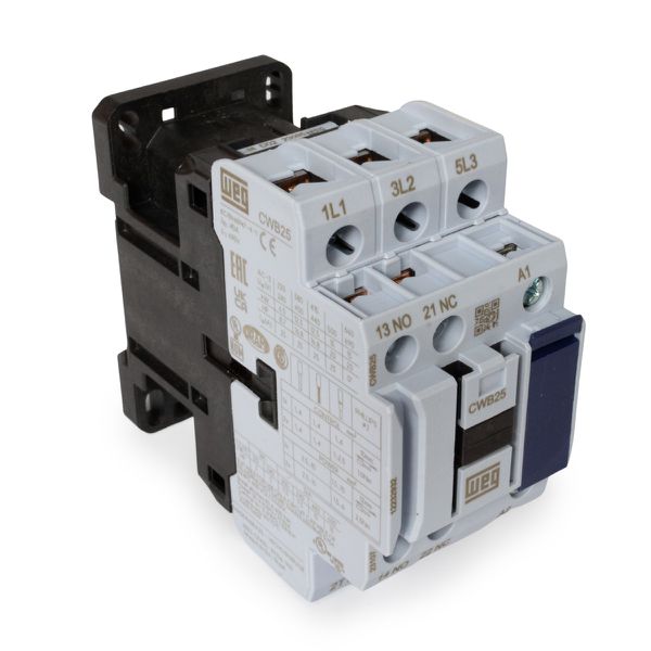 Contator Tripolar 25a Weg Cwb25-11-30d13 24vca 1na + 1nf