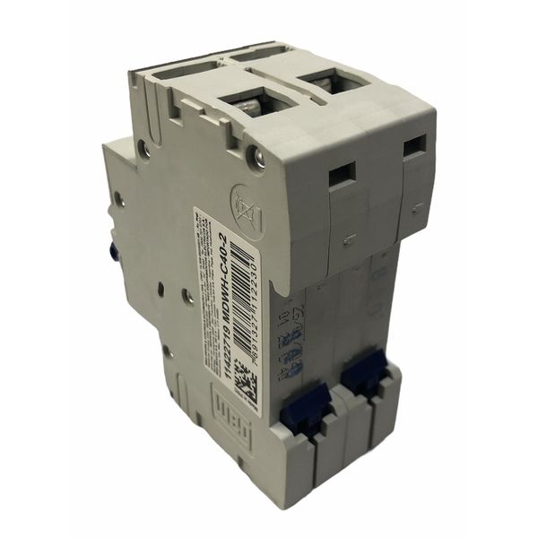 Disjuntor Bipolar 40A Curva C 440Vca 10KA Weg MDWH-C40-2