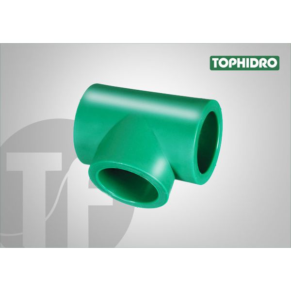 Te P/ Tubo PPR 32mm TopFusion Agua Quente e Fria TE320