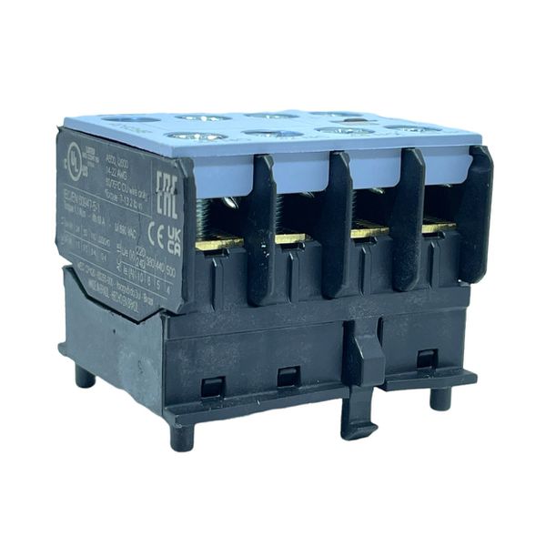 Bloco De Contato Auxiliar Frontal Weg 3NA+1NF BFC0-31 12499358