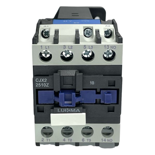 Contator Tripolar Lukma 25A 24Vcc 1NA CJX22510 50/60Hz