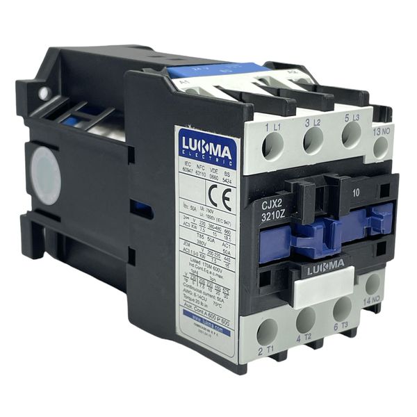 Contator Tripolar Lukma 32A 24Vcc 1NA CJX23210 50/60Hz