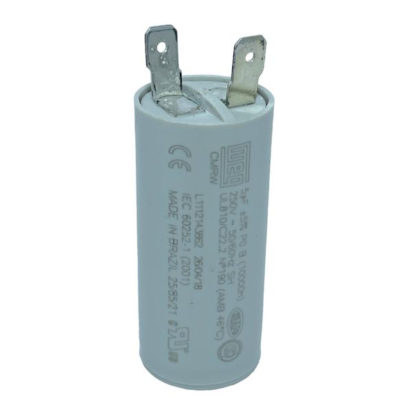 Capacitor Fixo De Polipropileno 5uf 250v Weg 10045875