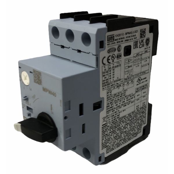 Disjuntor Motor 40a Weg Mpw40-3 Faixa Ajustável 1,6-2,5a