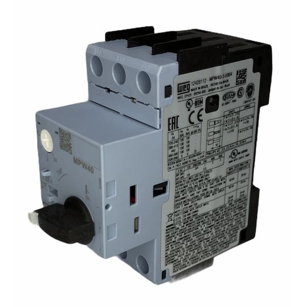 Disjuntor Motor 40a Weg Mpw40-3-u004 Faixa Ajustavel 2,5-4a