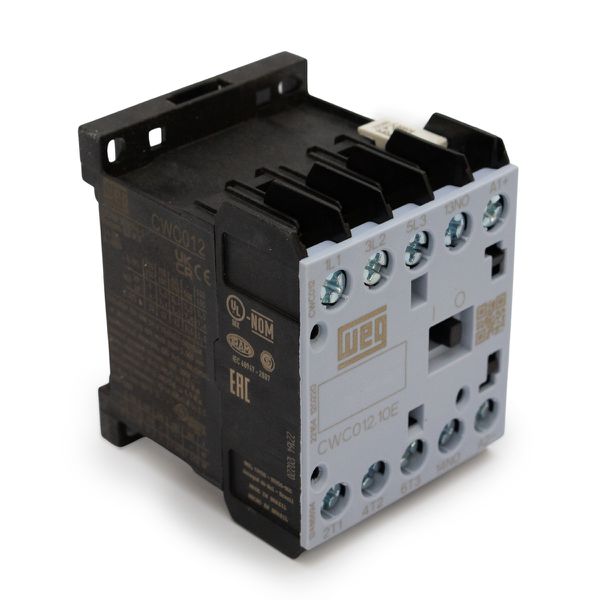 Mini Contator Weg Tripolar 12a 24vcc 1na Cwc012-10-30c03