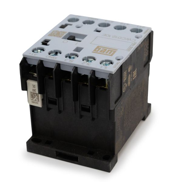 Mini Contator Weg Tripolar 12a 24vcc 1na Cwc012-10-30c03