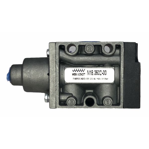 Valvula Pneumatica Piloto Mola 1/4BSP 3 Vias 2 Posições Werk Schott