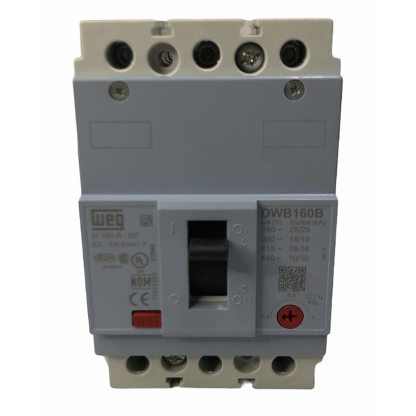 Disjuntor Caixa Moldada Ajustavel Faixa 128-160a (25ka 220v)