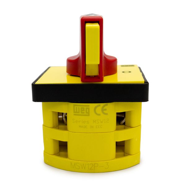 Chave Seccionadora Rotativa 12a Weg Fix. Topo C/ Manopla Msw