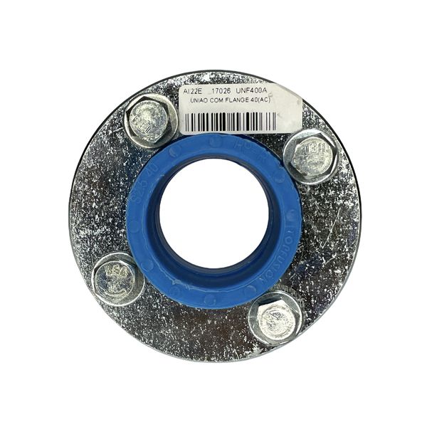 União C/ Flange P/ Tubo PPR 40mm TopFusion Ar Comprimido