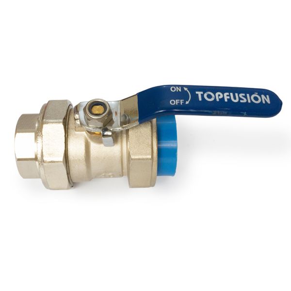 Registro Esfera Misto Para Tubo PPR 40mm x 1.1/4 TopFusion Ar Comprimido