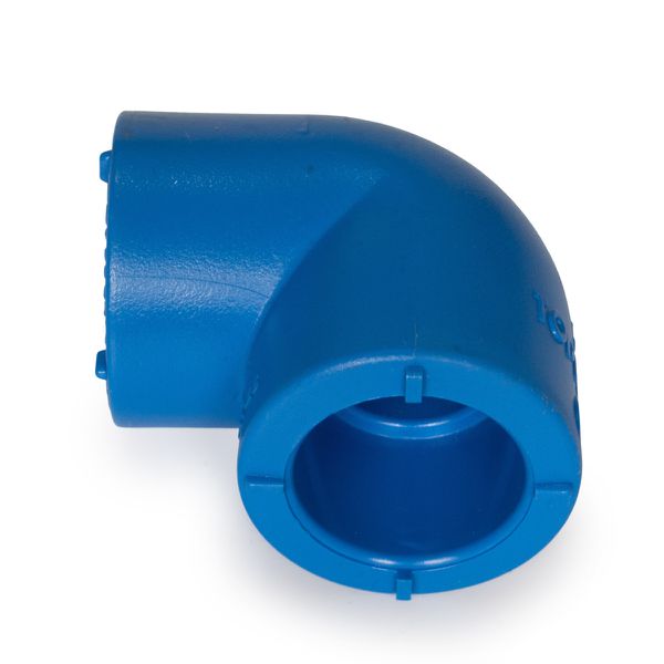 Joelho 90° Para Tubo Ppr 20mm Topfusion Ar Comprimido Topair