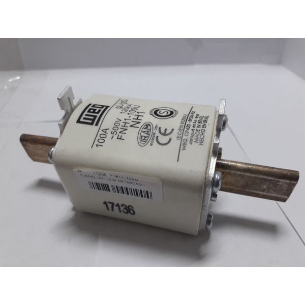 FUSIVEL NH1 100A RETARDADO