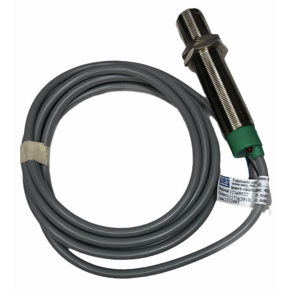 Sensor Fotoeletrico Difuso Weg Diam 18mm Pnp 1na/nf 10-30vcc 