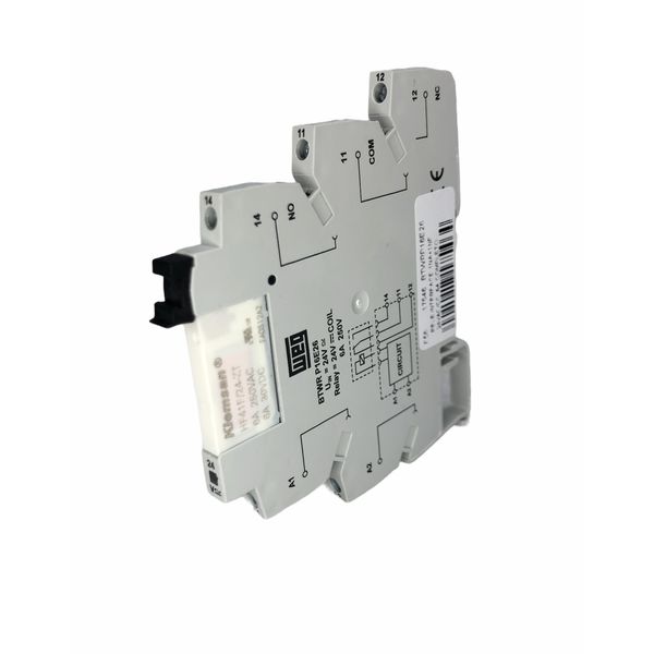 Rele De Interface 24vac/cc 6a 1na/nf Completo Weg Btwrp16e2
