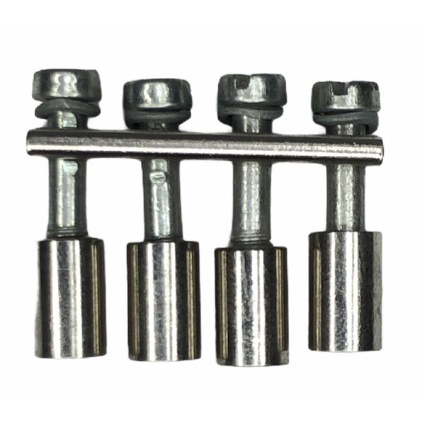 Ponte Conectora 4 Polos Weg P/ Borne Sak 4mm PC-BTWP4/4