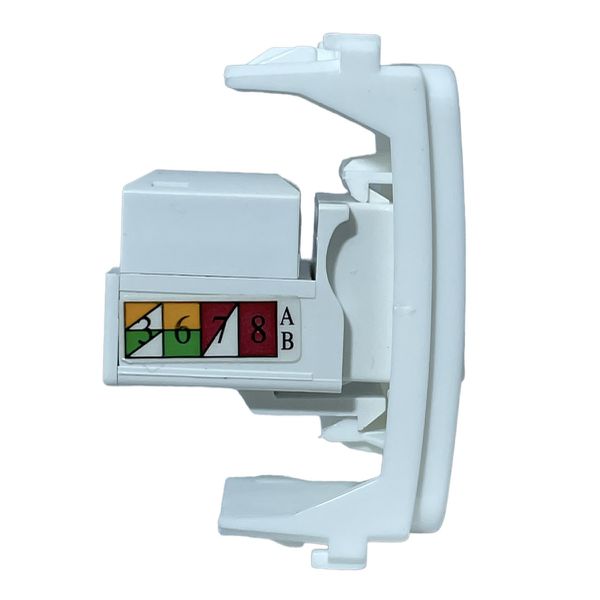 Módulo Tomada RJ45 C/ Kestone CAT 5E Composé Branco 13206662