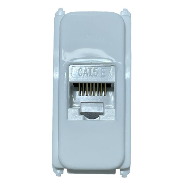 Módulo Tomada RJ45 C/ Kestone CAT 5E Composé Branco 13206662