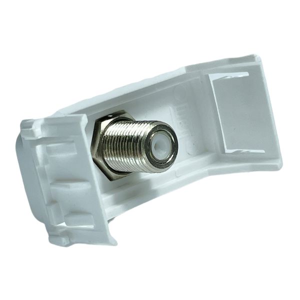 Módulo Tomada Coaxial P/ Antena TV Composé Branco 13206664