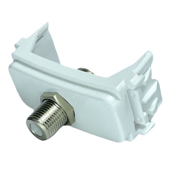 Módulo Tomada Coaxial P/ Antena TV Composé Branco 13206664