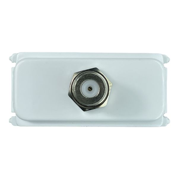 Módulo Tomada Coaxial P/ Antena TV Composé Branco 13206664