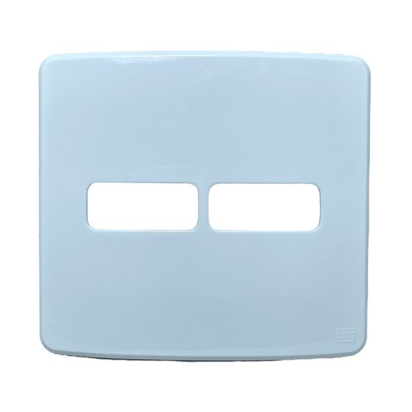 Placa 4x4 2 Posições Horizontal Branca +Sup Composé 13295560