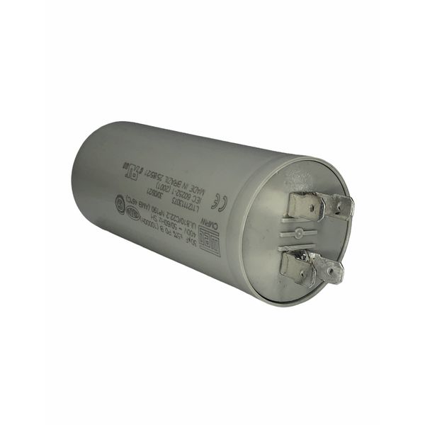 Capacitor Fixo De Polipropileno Weg 400V 30UF Terminal Faston Duplo