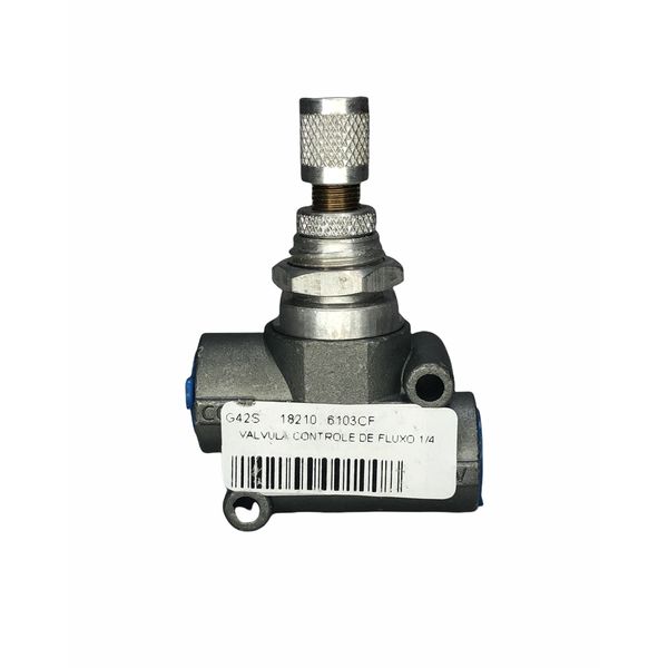 Valvula Pneumatica Controle De Fluxo 1/4 Werk Schott 6103CF