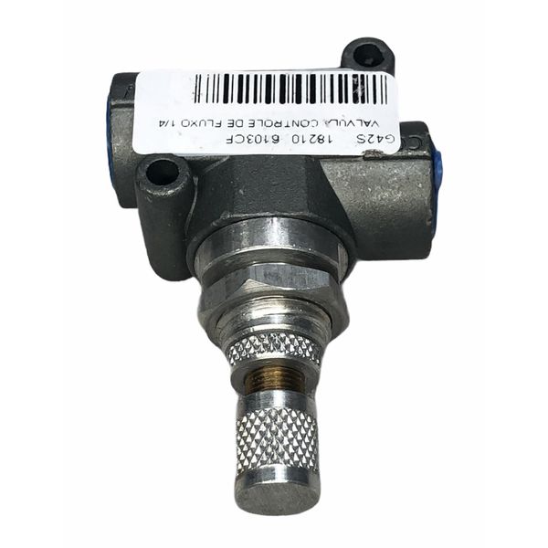 Valvula Pneumatica Controle De Fluxo 1/4 Werk Schott 6103CF