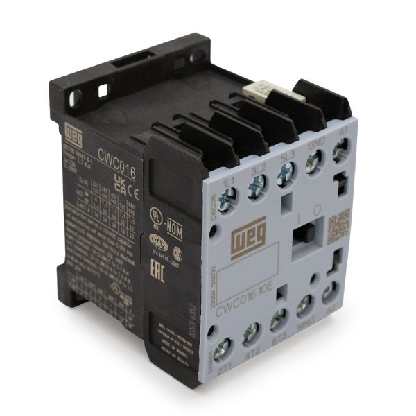 Contator Mini 3p 16a Weg Cwc016-10 24vca 1na
