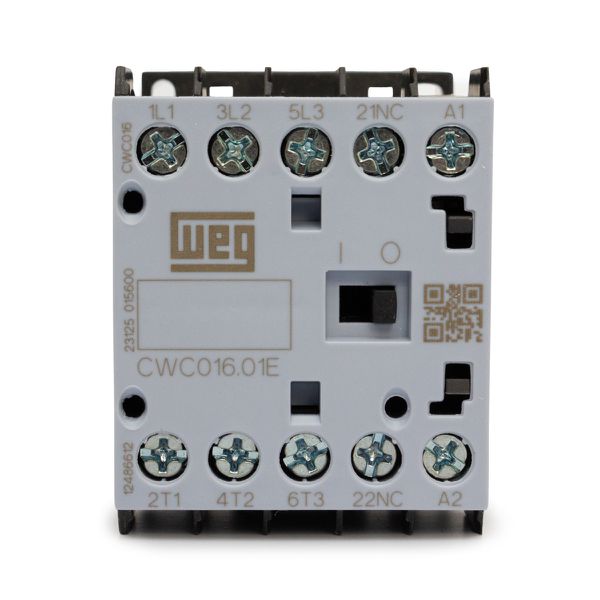 Contator Mini 3p 16a Weg Cwc016-01 24vca 1nf