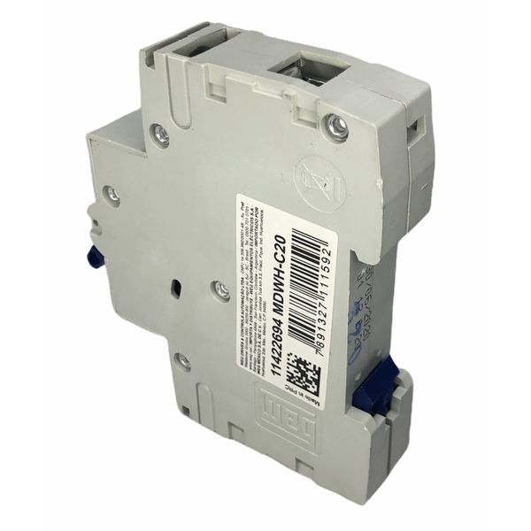 Disjuntor Unipolar 20A Curva C 440Vca 10KA Weg MDWH-C20