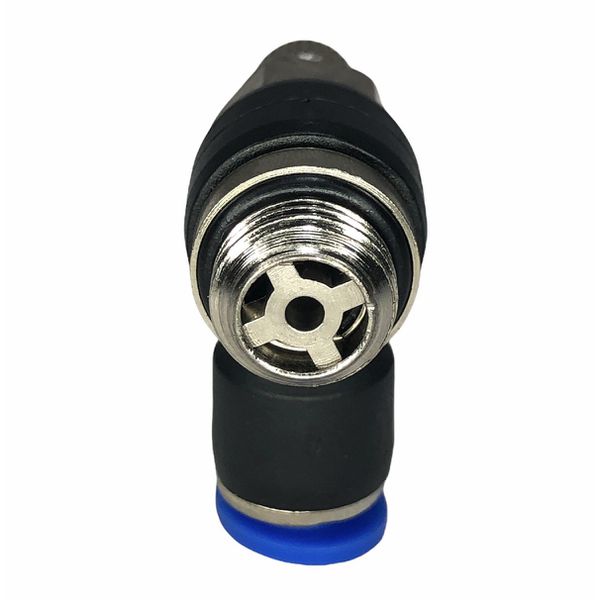 Conexão Pneumatica Cotovelo C/ Controle De Fluxo Fluir 08mm