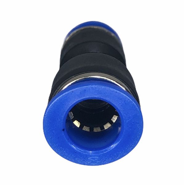 Conexão Pneumatica União Emenda Redutora Fluir Tubo 08x06mm