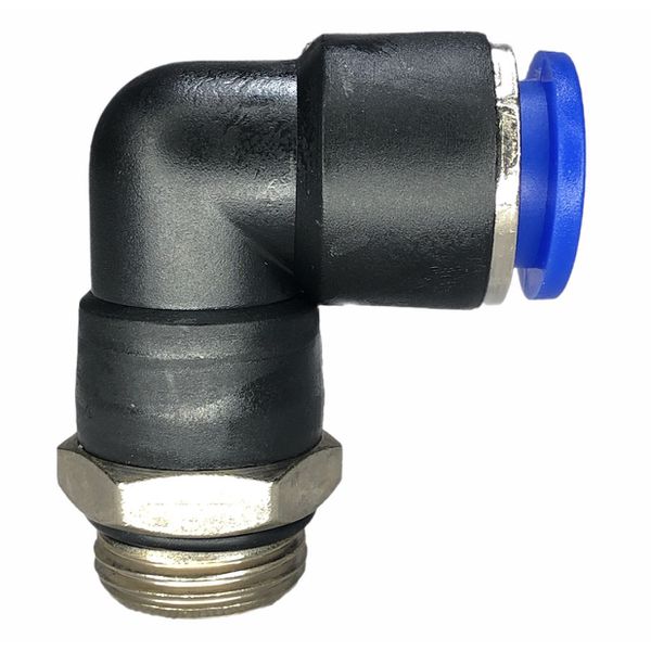 Conexão Pneumatica Cotovelo Fluir Tubo 12mm x Rosca 3/8 BSP 