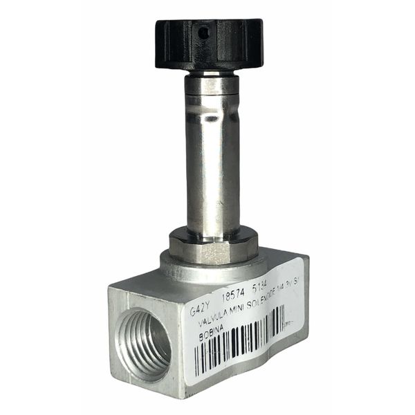 Valvula Pneumatica Mini Solenoide 1/4 3 Vias S/ Bobina Werk