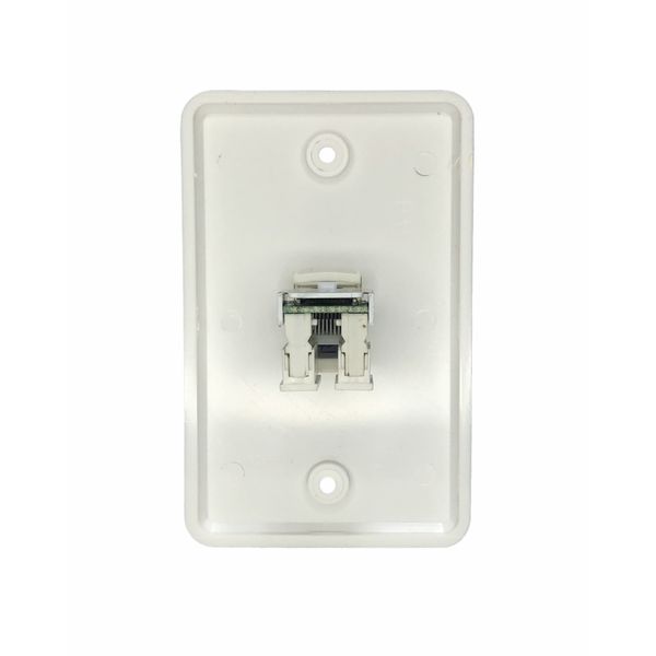 Placa 4x2 C/ Keystone Rj45 Cat 5e Branca Klin Weg 13331464