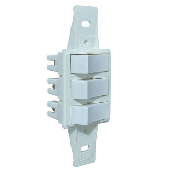 Interruptor Paralelo 3 Teclas 10a/250v Branco Klin 13328424