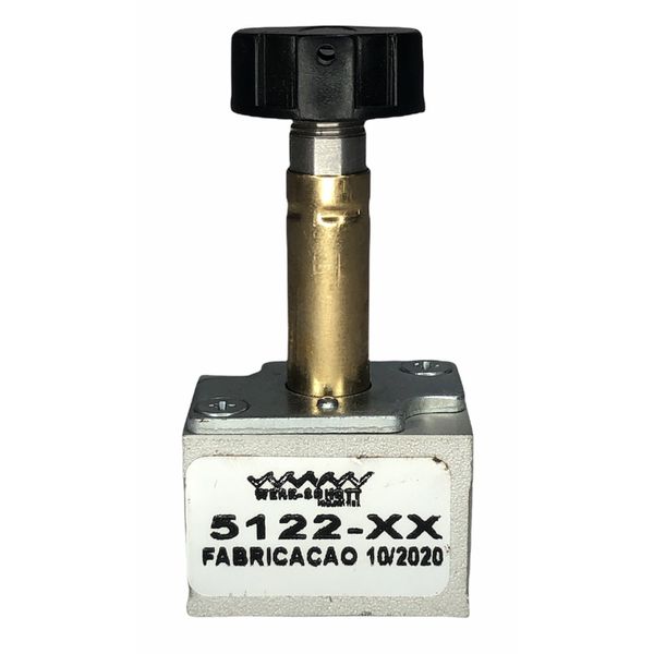 Valvula Pneumatica Mini Solenoide 1/8 2 Vias Sem Bobina Werk