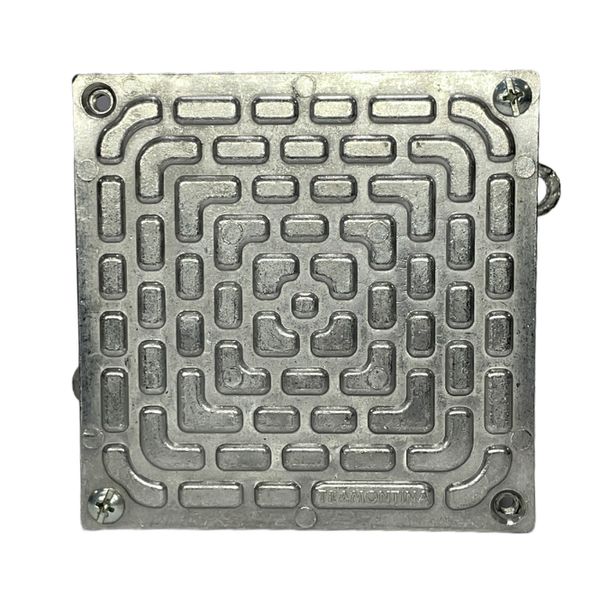 Caixa de Passagem 10X10 Alumínio C/ Tampa Vedação Tramontina