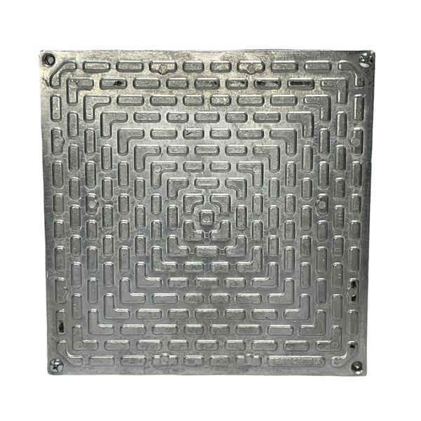 Caixa de Passagem 20X20 Alumínio C/ Tampa Vedação Tramontina