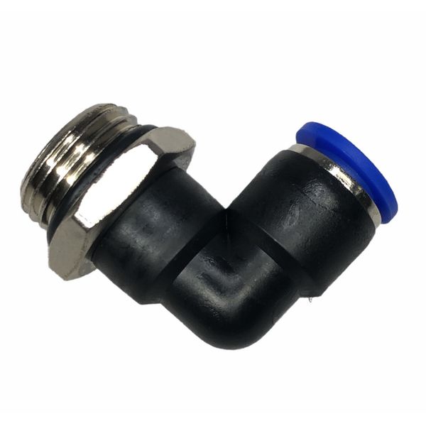 Conexão Pneumatica Cotovelo Fluir Tubo 10mm x Rosca 1/2 BSP 