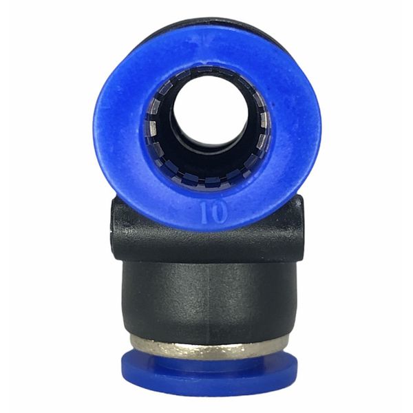 Conexão Pneumatica União Tee Fluir 10mm plastica Engate Rapido