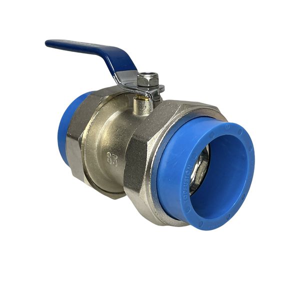 Registro Esfera P/ Tubo PPR 63mm TopFusion Ar Comprimido RES630A